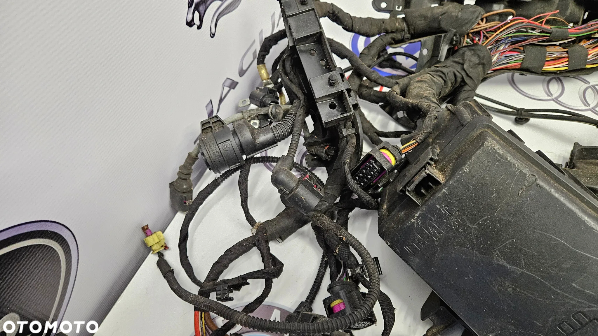 Instalacja wiązka Przewody kable Skrzynka BSI 2.0 TDI 240 KM CUA BI TURBO DSG VW Arteon 2019r - 4