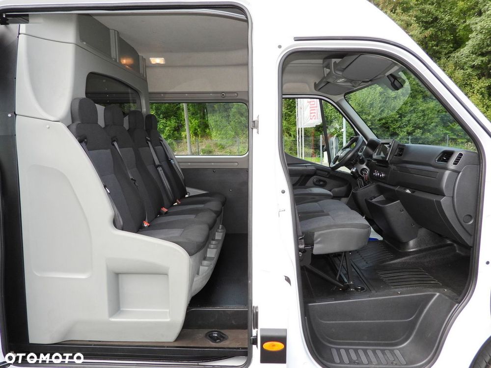 Renault MASTER FURGON BRYGADÓWKA 7 MIEJSC TEMPOMAT NAWIGACJA LEDY KLIMATYZACJA  135KM - 37