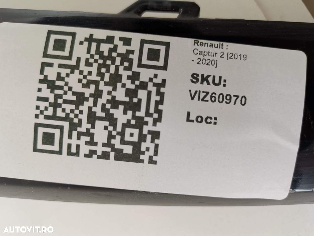 Grila Radiator Renault  Captur 2 2019 2020 Originala In Stare Buna - 8