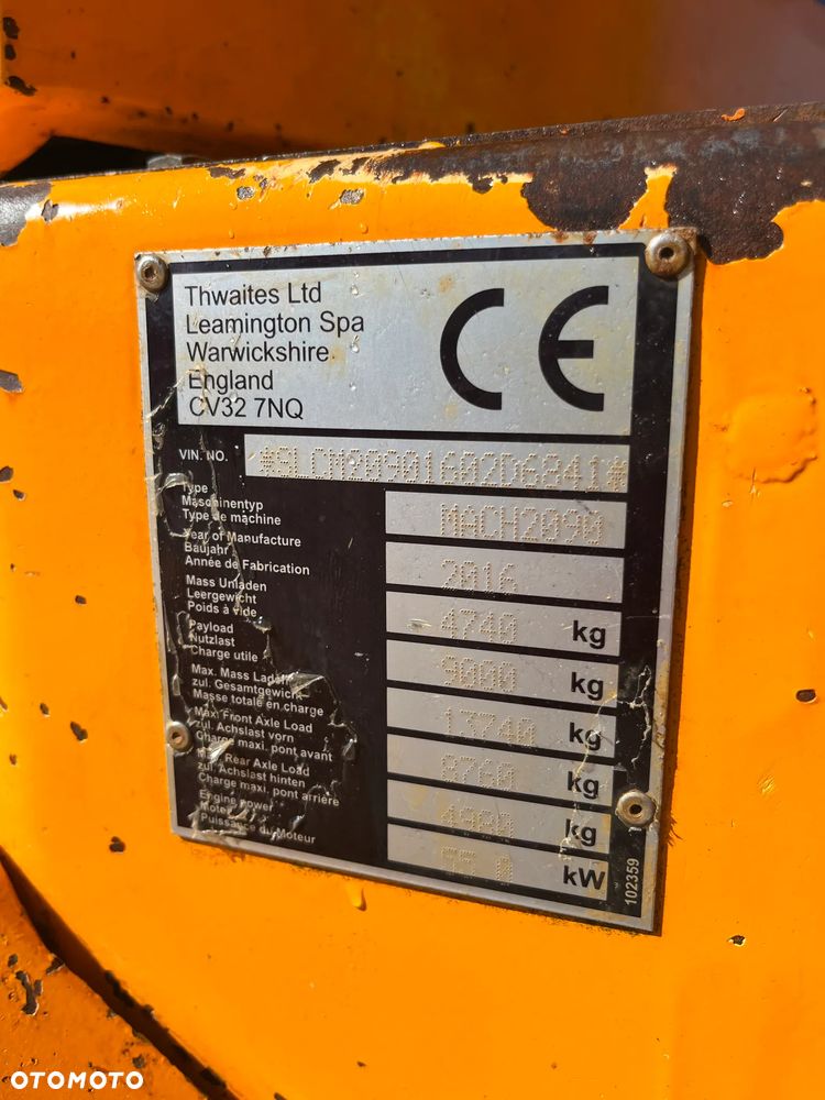 Thwaites Mach 2090 9 Tonne - 26