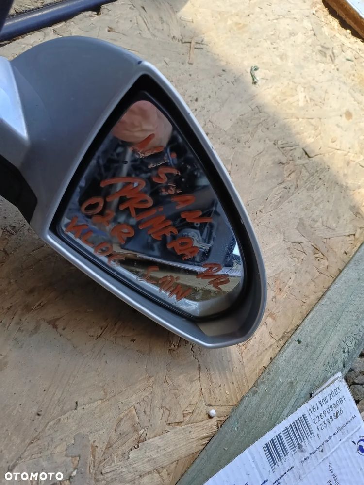 NISSAN PRIMERA P12 2004R LUSTERKO PRAWE 5 PIN EUROPA - 2