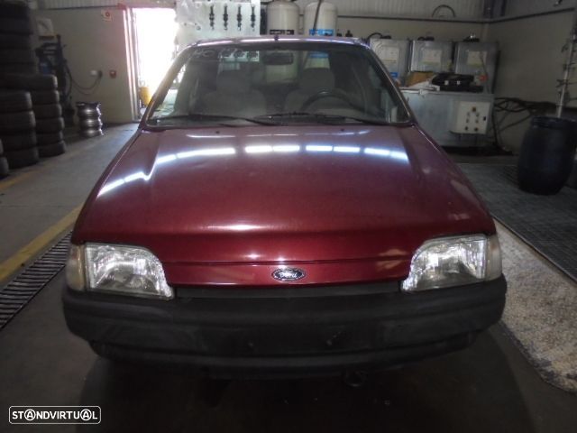 Carro MOT: G6A CXVEL: 87WTJB FORD FIESTA 1996 1.1I 50CV 5P VERMELHO GASOLINA - 1