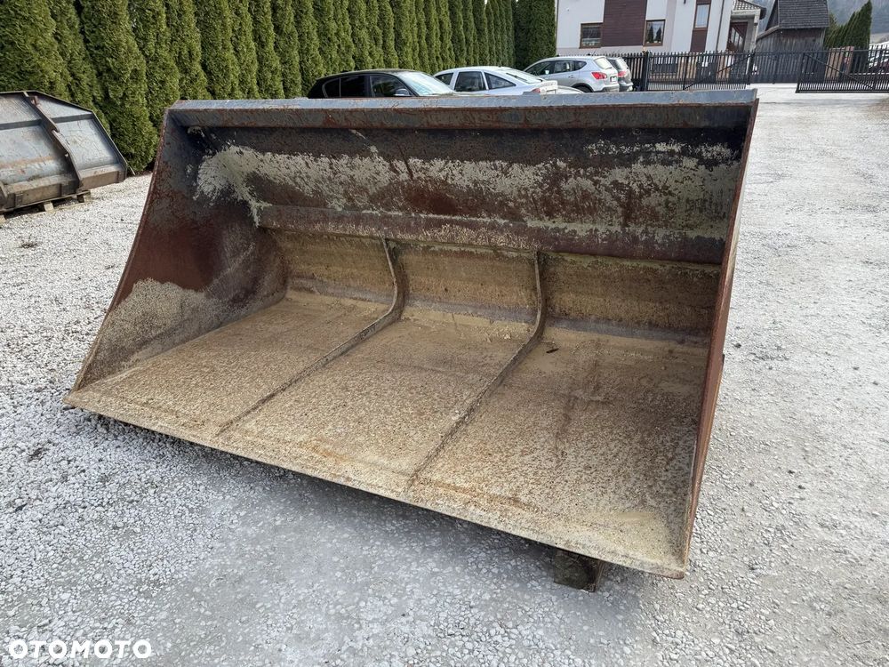ŁYŻKA OBJĘTOŚCIOWA 240CM SZUFLA DO ZBOŻA I SYPKICH MATERIAŁÓW ŁYCHA KRAMER CLAAS SCORPION - 8