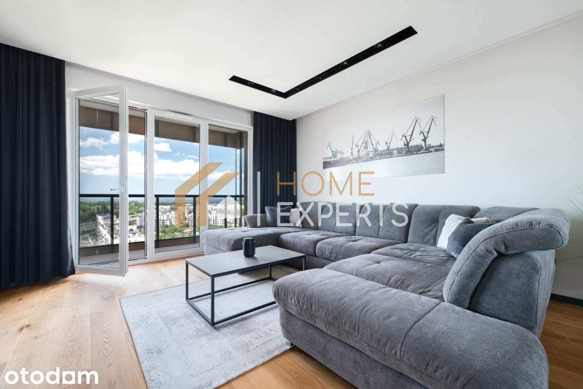 Luksusowy apartament 93 m² z widokiem na Zatokę i