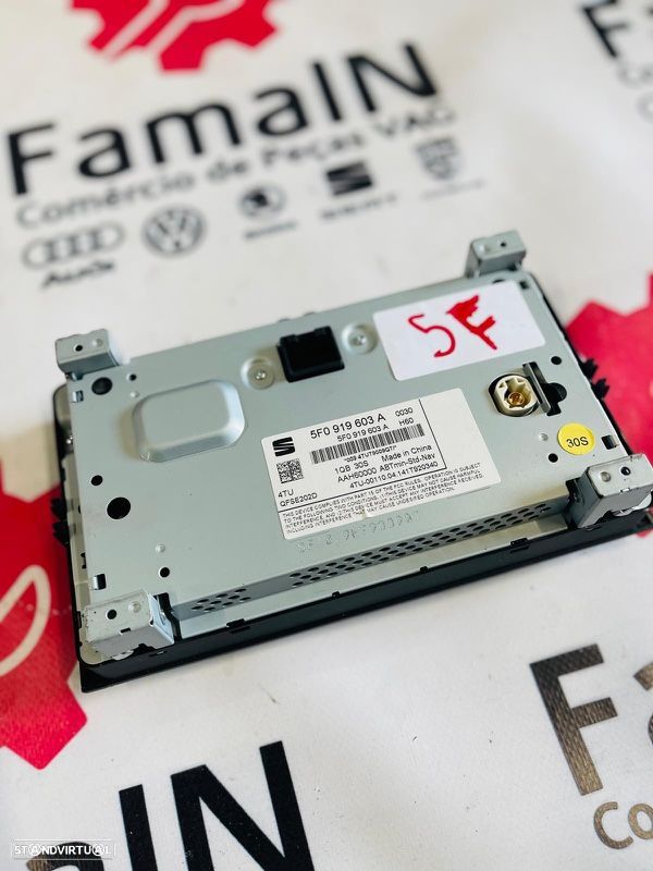 Rádio SISTEMA GPS SEAT LEON 5F,5F1 (2013- - 3