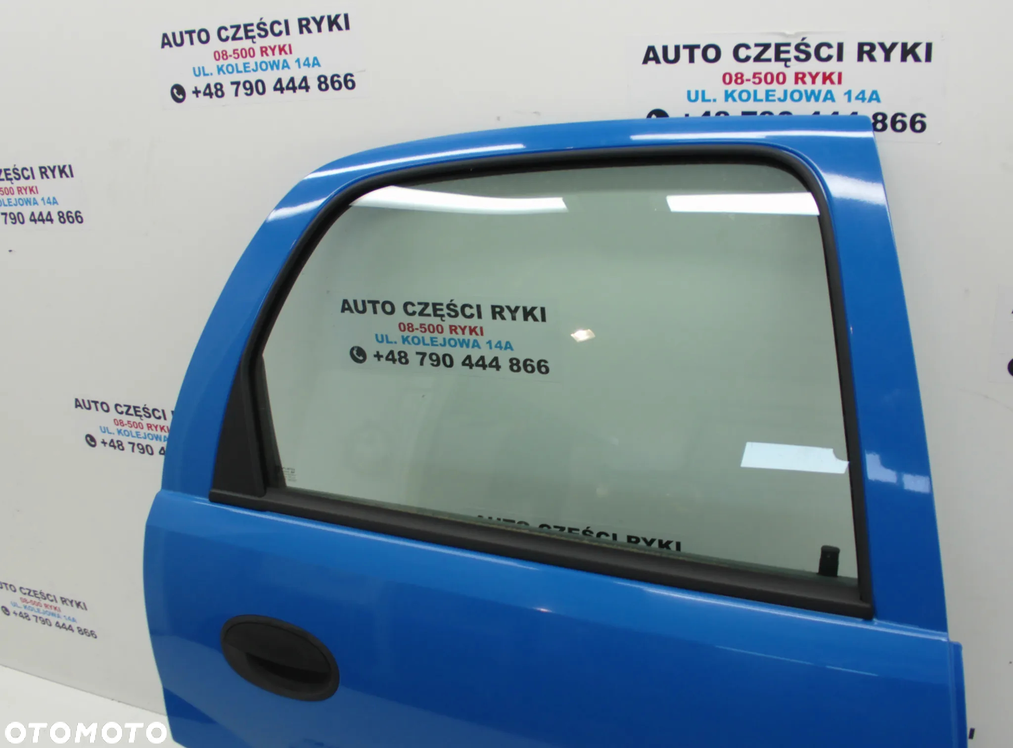 Opel Corsa C Drzwi prawy tył Zamek Klamka Szyba Zawias Z20A - 2