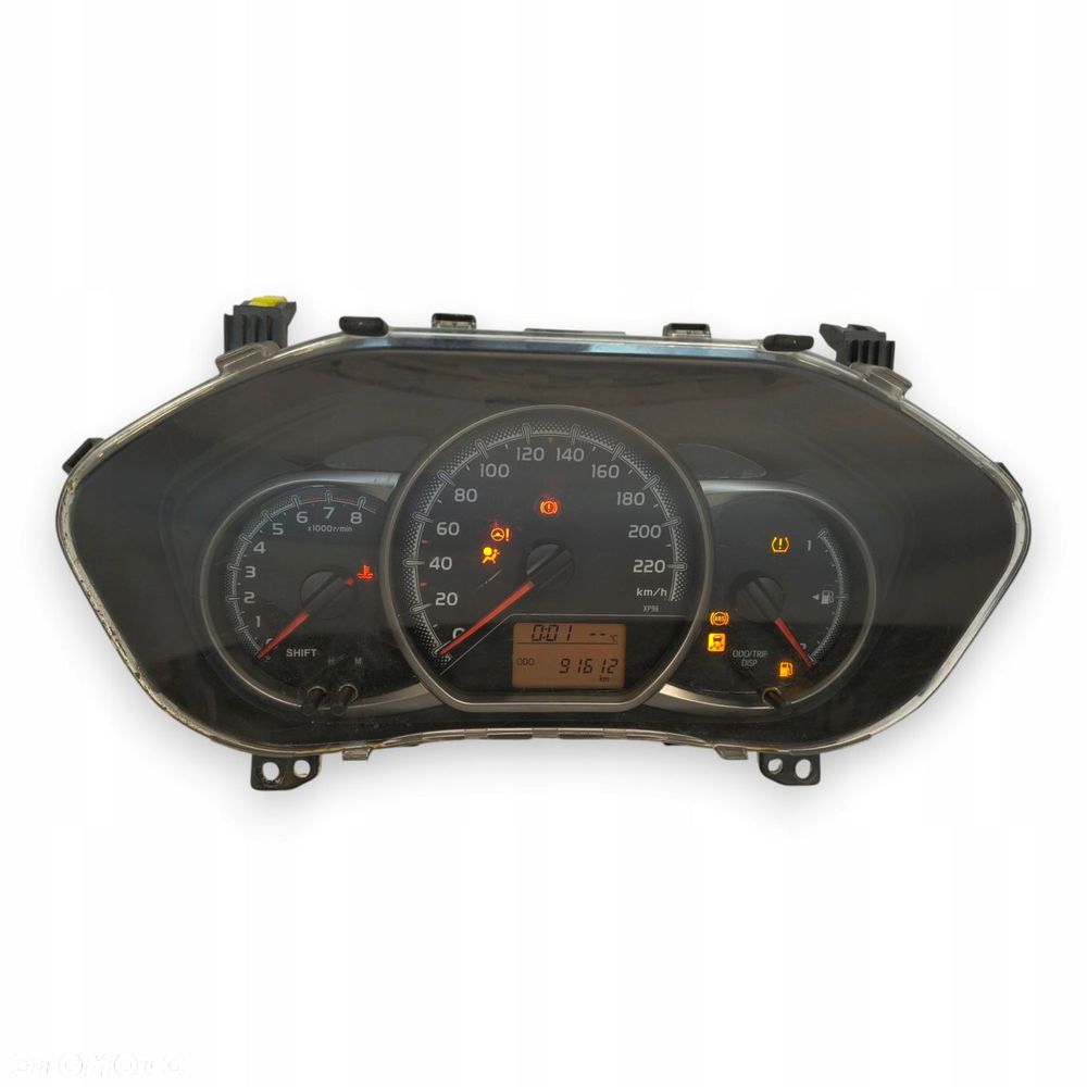 LICZNIK ZEGARY 83800-0U270 Toyota Yaris III 1.0 1.3 VVTI Benzyna 91 612km - 3