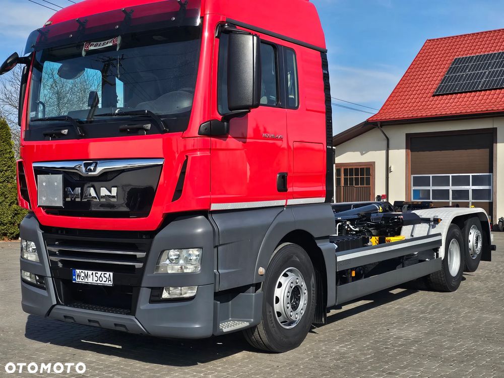 MAN TGX 26.470 XLX 6X2 HAKOWIEC MEILLER RS21 - 8