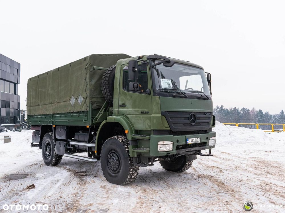 Mercedes-Benz AXOR 1829 4x4 Kamper Offroad Plandeka - 15
