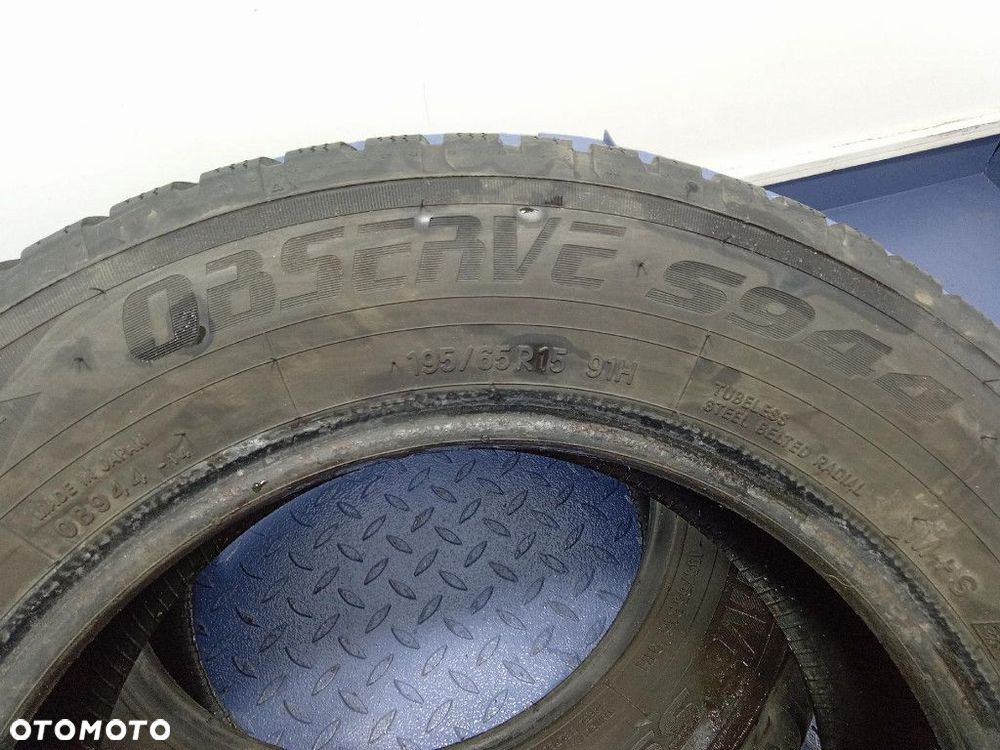 OPONY ZIMOWE TOYO OBSERVE S944 195/65 R15 91H 2SZT - 4