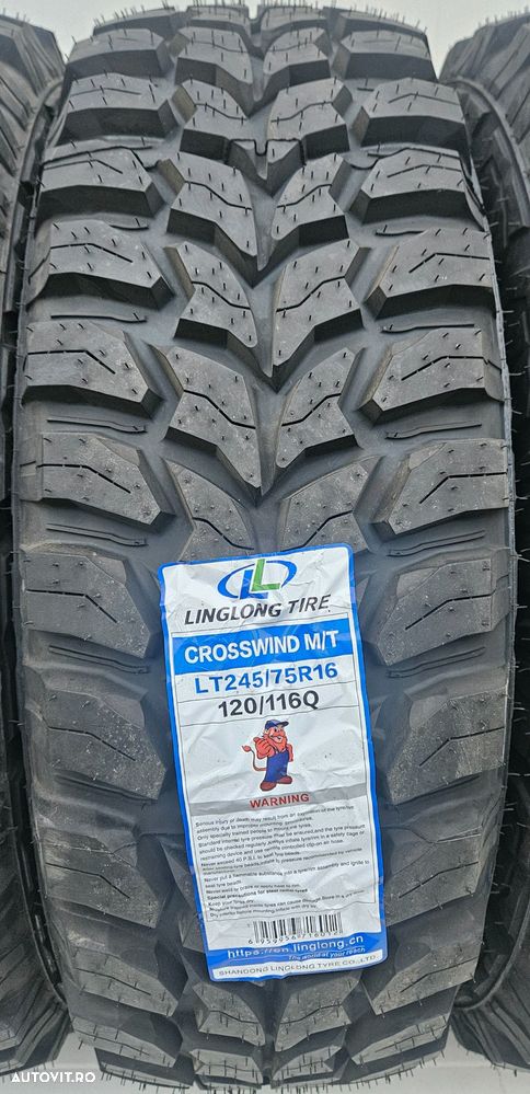 245/75 R16, 120Q, LINGLONG Crosswind, Anvelope Mud Terain M+S - 2