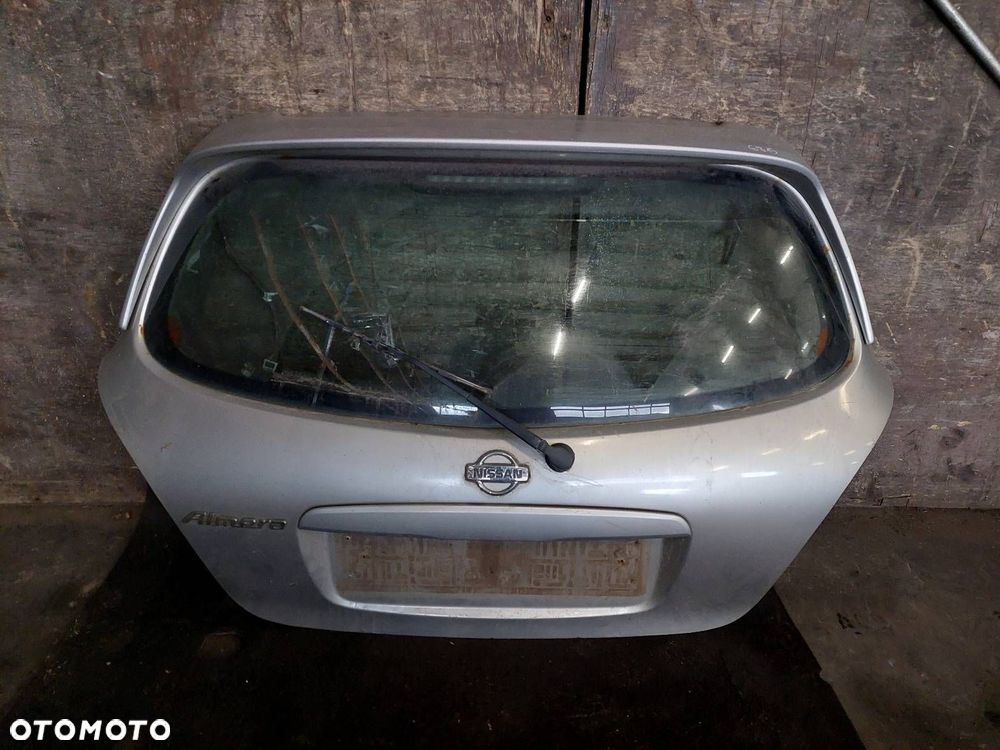 KOMPLETNY TYŁ KLAPA ZDERZAK LAMPA NISSAN ALMERA N16 KL0 HB 5D - 7