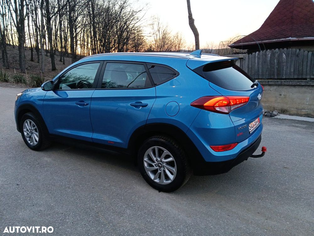 Hyundai Tucson blue 1.7 CRDi 2WD DCT Premium - 4