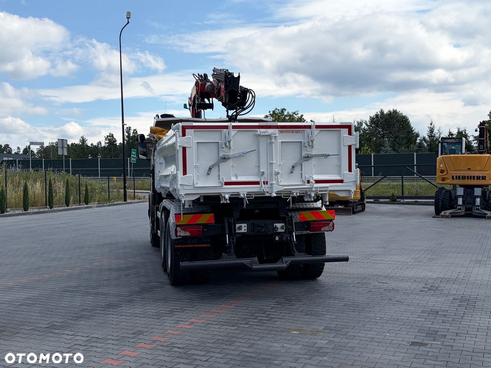 Scania P410 / 6x4 / EURO 6 / HDS / WYSUW x3 / ROTATOR / CHYWTAK / STEROWANIE RADIOWE / WYWROTKA / HYDROBURTA / AUTOMAT / KAMERA COFANIA / NAWIGACJA / NISKI PRZEBIEG / 2017 / SERWISOWANY / SPROWADZONY - 8