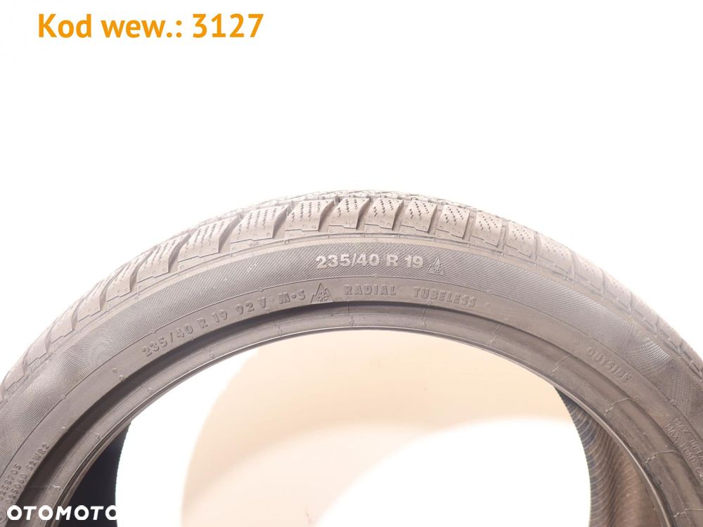 Continental ContiWinterContact TS830 P - 235/40 R19 - 5