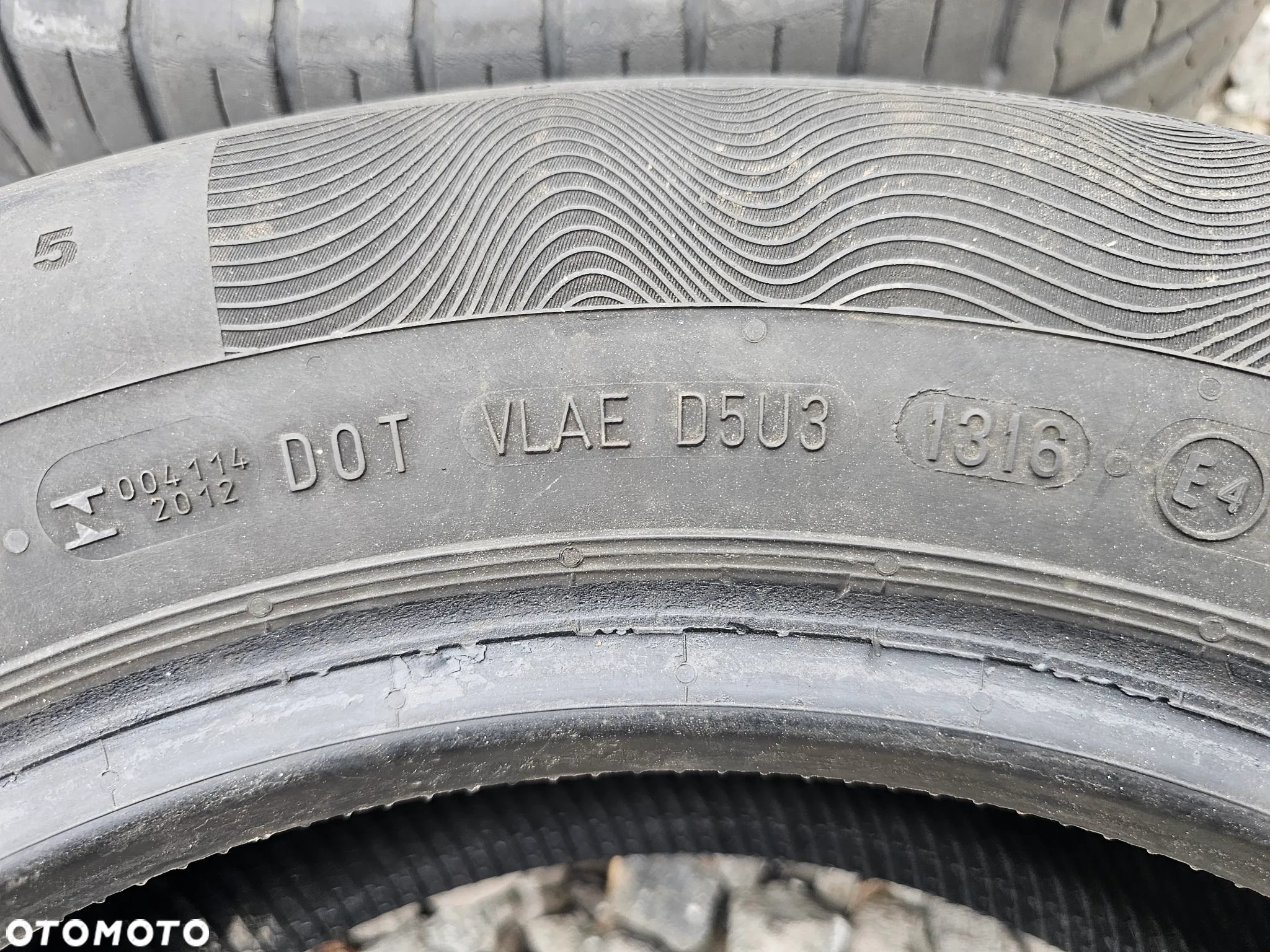 CONTINENTAL 195/65R15 91H CONTIPREMIUMCONTACT 5 (1szt.) (1x4,0) (DOT: 1x1316) L666 - 5