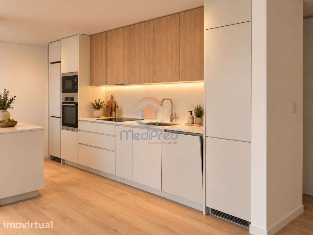 Apartamento T2 NOVO, com Varanda (22 m2) e Parqueamento | Caneças - Grande imagem: 4/79