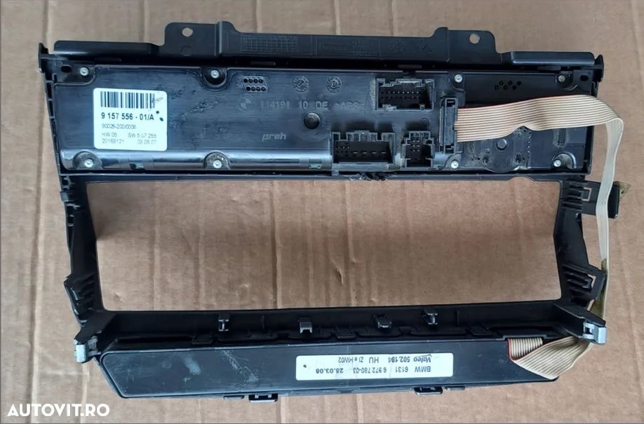 Butoane control clima aer conditionat dezaburire ventilatie incalzire scaune BMW E70+LCI E71 E72 - 2