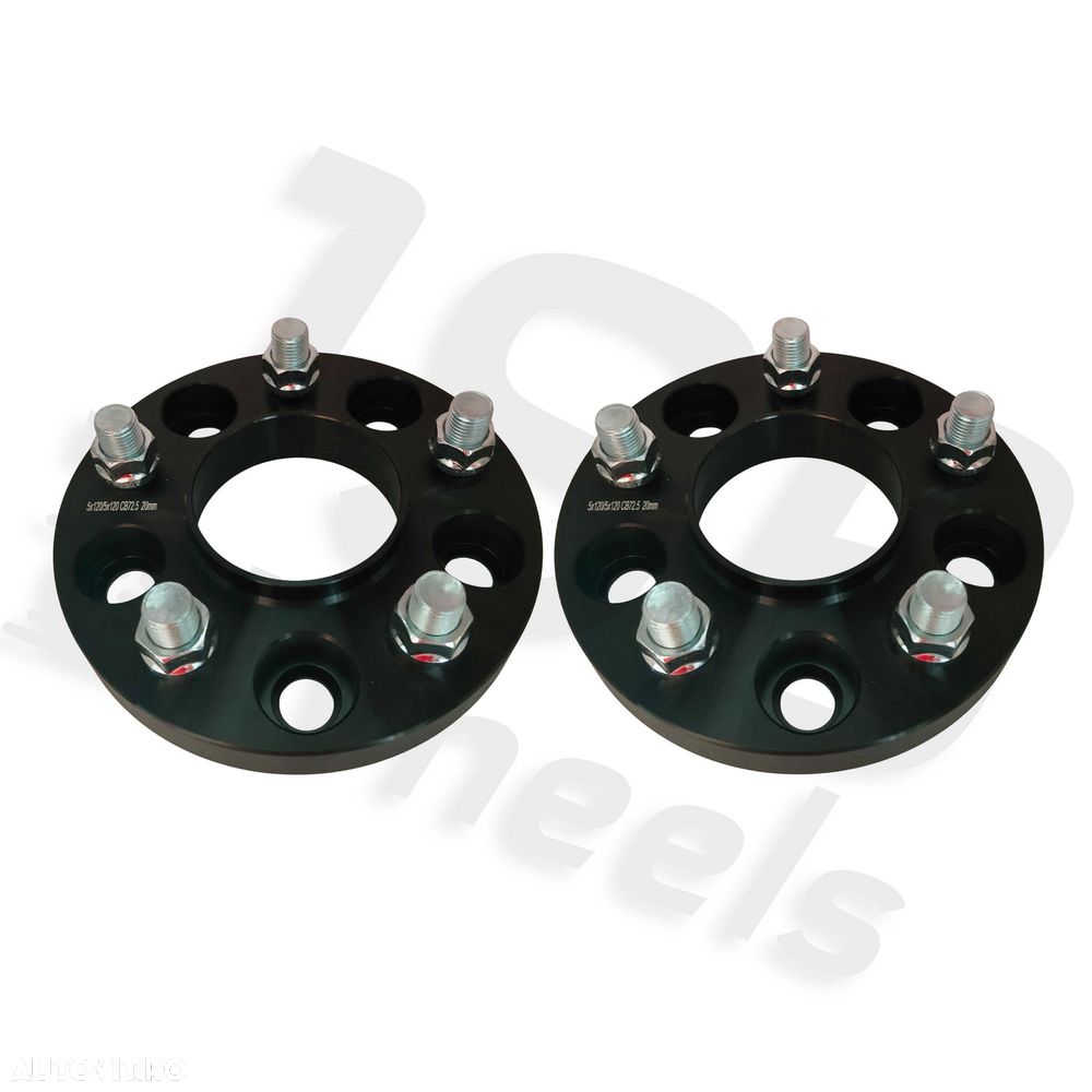 Flanse distantiere cu prindere dubla noi 5x120 pentru Land Rover - 1