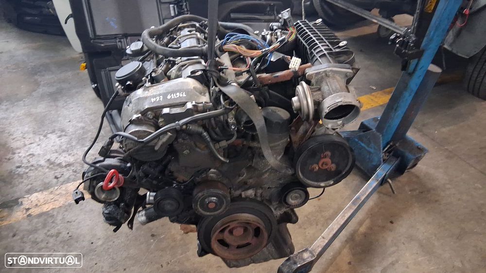 Motor Mercedes W210 2.2cdi refª 611.961 com injeção - 1