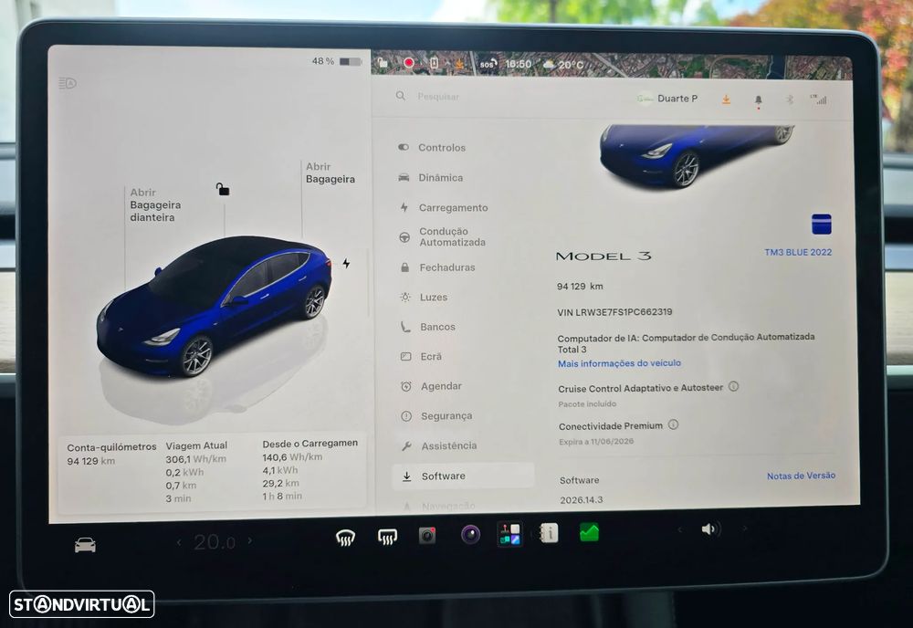 Tesla Model 3 Tração Traseira - 10
