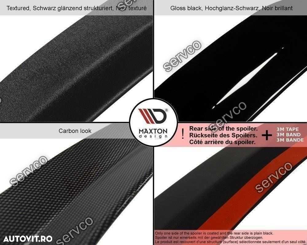 Eleron spoiler cap Audi A6 C8 Sedan 2019- v8 - Maxton Design - 6