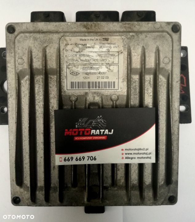 KOMPUTER RENAULT 8200253520 8200140057 - 1