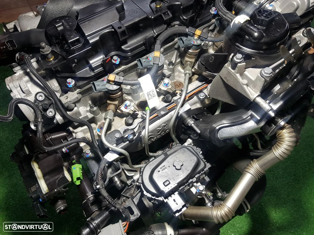 Motor 1.6 HDI 8V BH01 Peugeot 5008 3008 208 308 Partner Berlingo DS3 C4 - 4