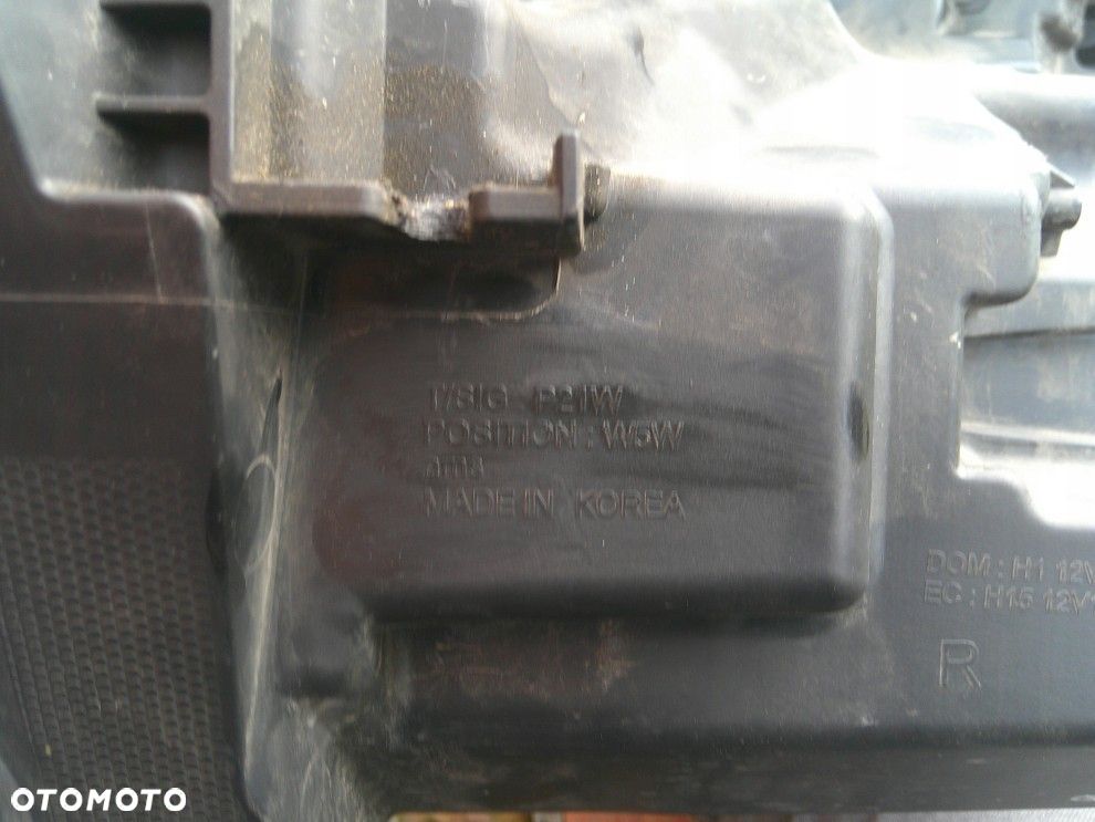 SSANGYONG RODIUS 2 II PRAWA PRZEDNIA LAMPA ZWYKŁA SOCZEWKA ORYGINAŁ - 10