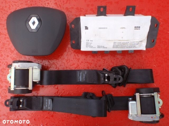 RENAULT CLIO 4 IV PODUSZKI AIRBAG PODUSZKA PASY - 2