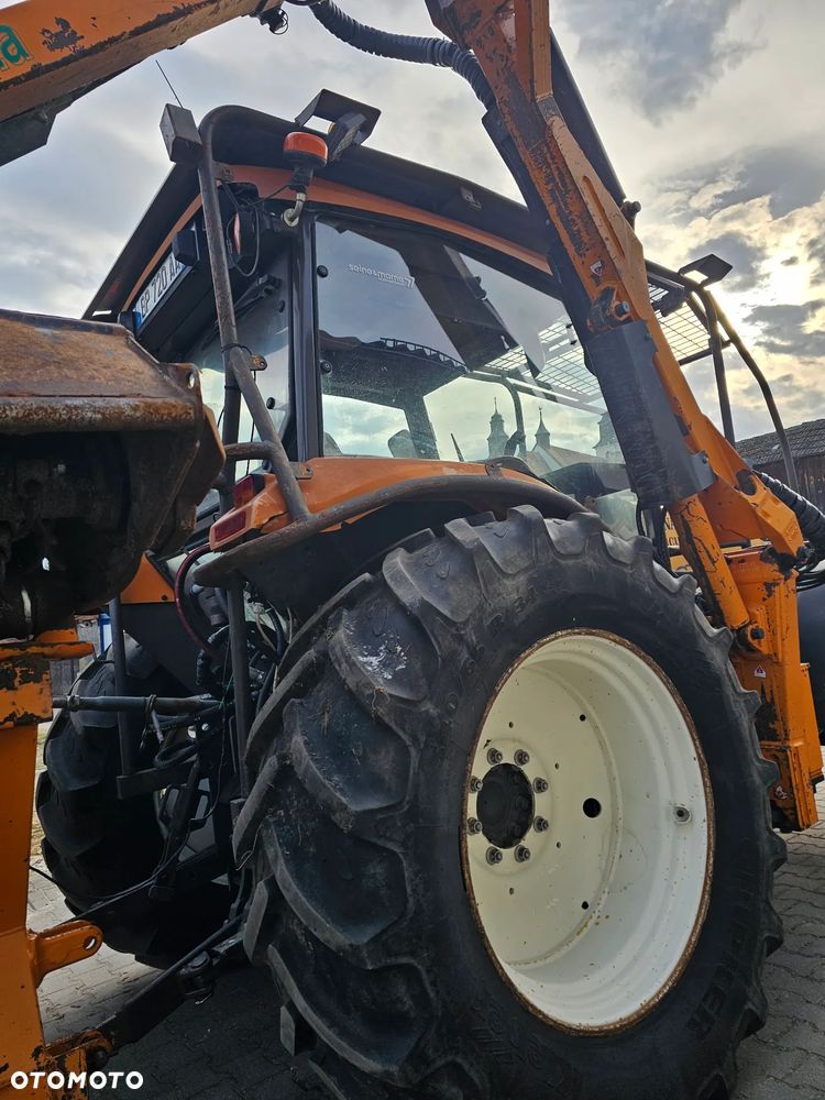 Renault Ergos 456 446 4x4  z kosiarką bijakową+ tuz + przedni wom - 10