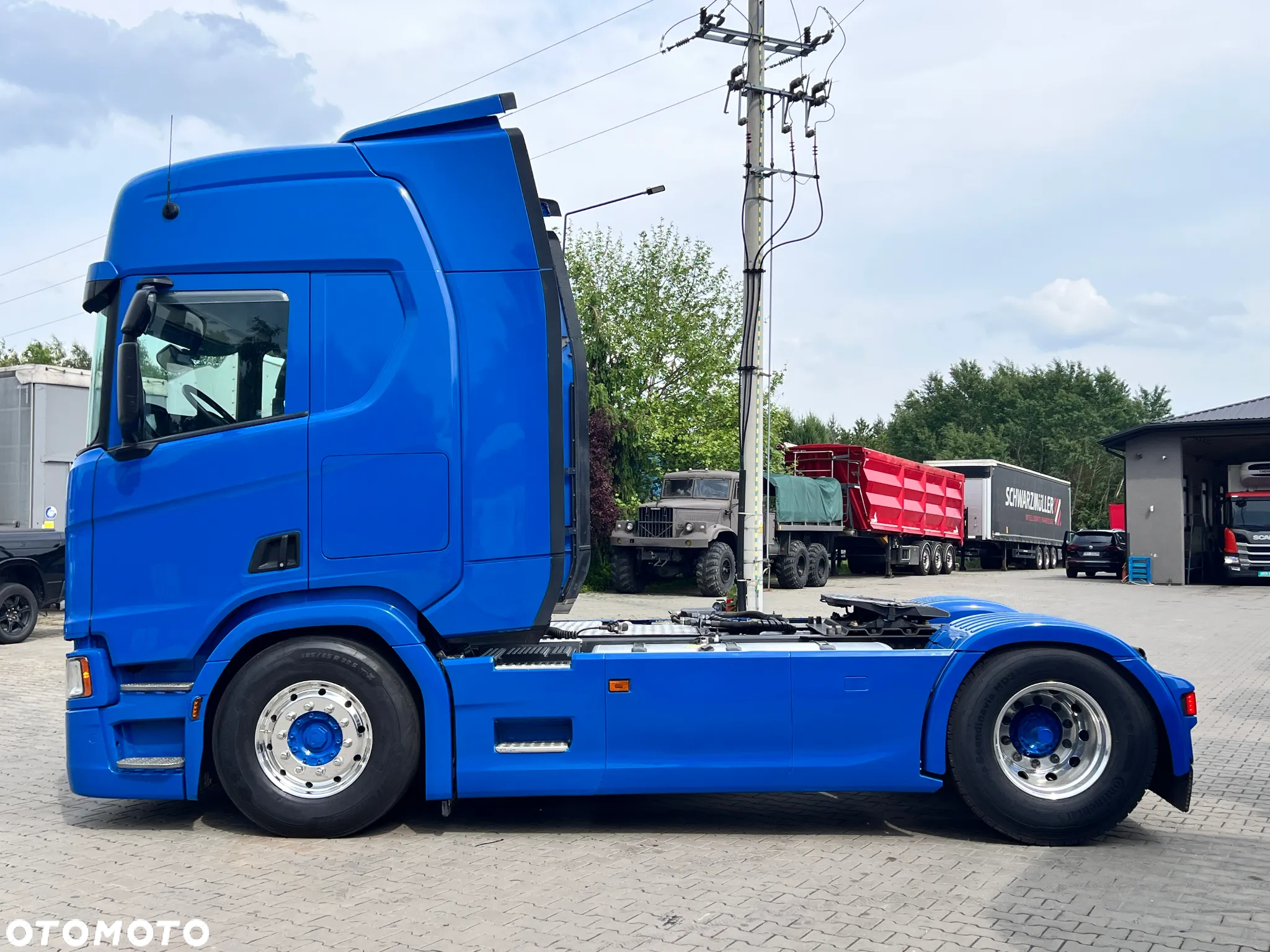 Scania R500 2020 cała na poduszce z hydrauliką z Niemiec kontrakt serwisowy ASO - 8