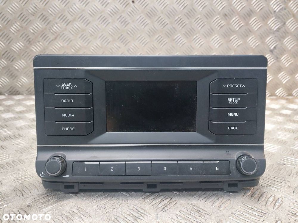 RADIO ODTWARZACZ + WYŚWIETLACZ KIA CEED III 96170J7610WK 96170J7610 - 1