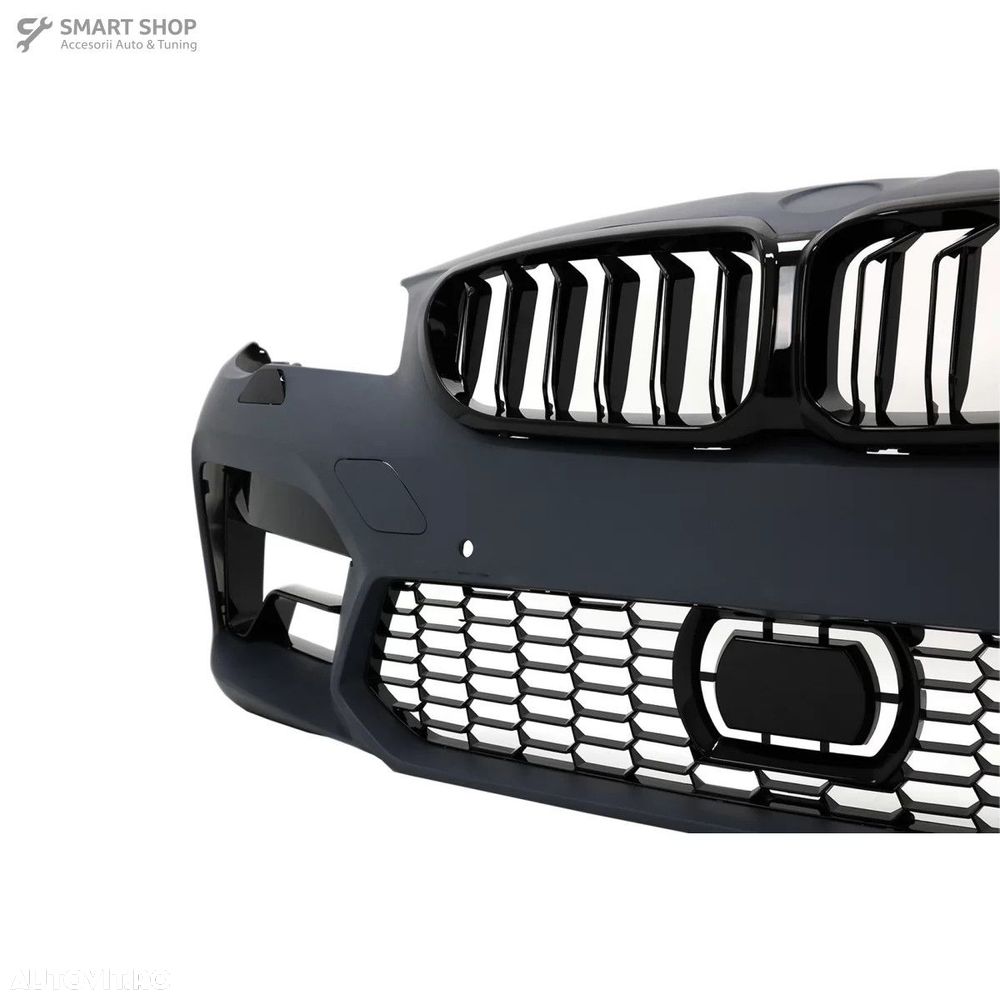 Bara Fata cu Grila Centrala BMW Seria 5 F10 F11 (2011-2017) M5 2020 De - 4