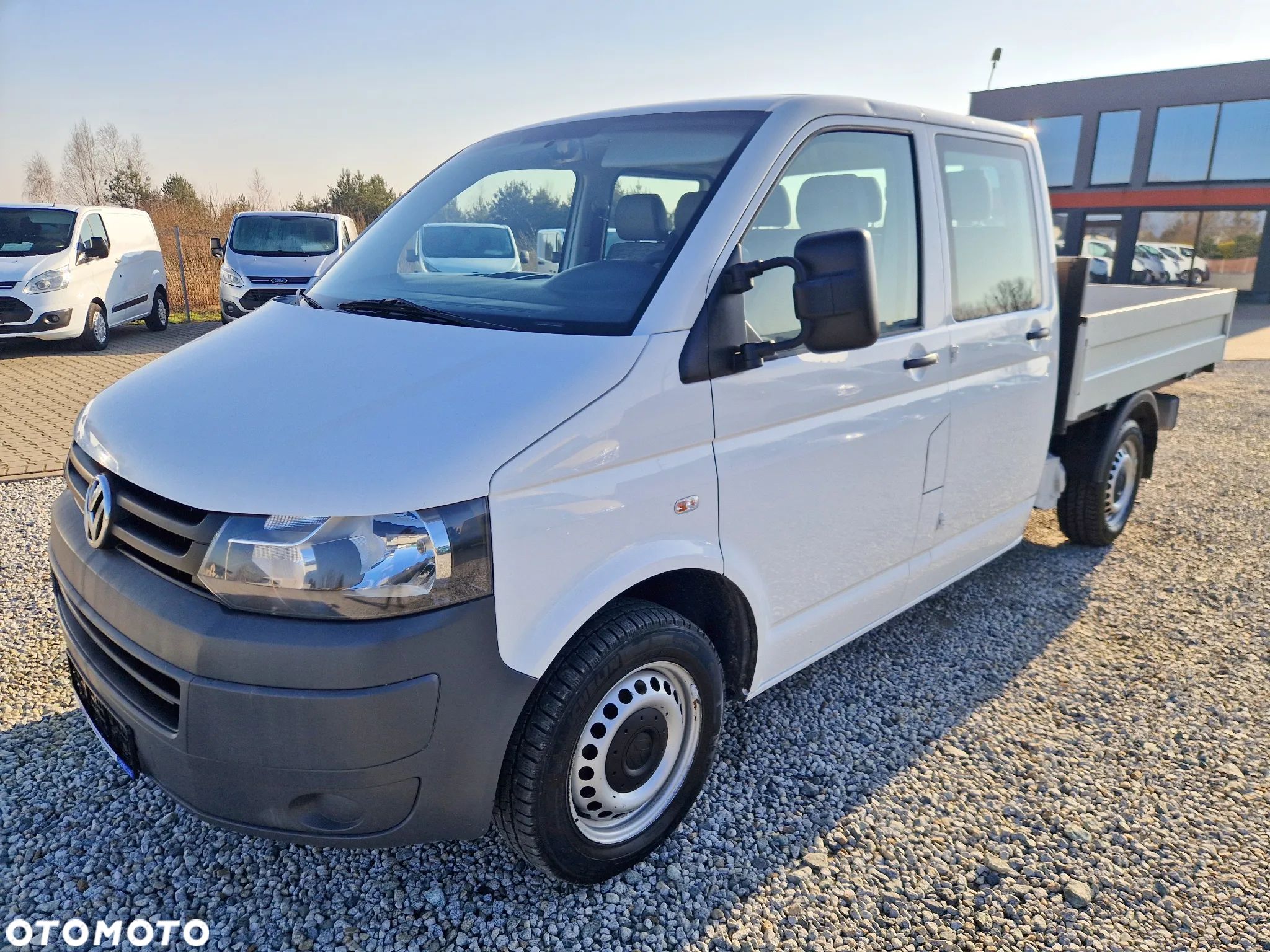 Volkswagen TRANSPORTER 2.0 TDI 102 KONNA 6 OSOBOWA BRYGADÓWKA DOKA SKRZYNIA 2.35 M GWARANCJA - 1