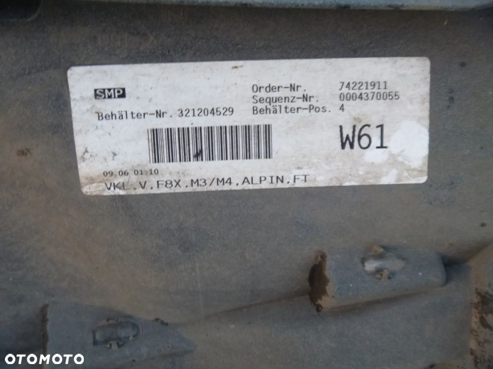 BMW 3 F80 F82 M3 M4 MASKA SILNIKA ŁADNA ORYGINAŁ - 18