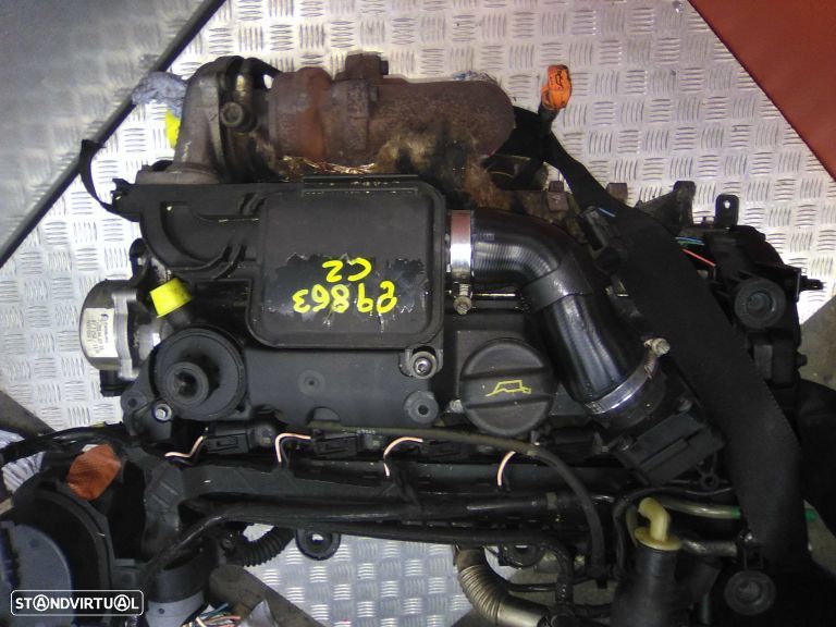 Motor Citroen C2 1.4 Hdi Diesel De 2008 8hz - 3