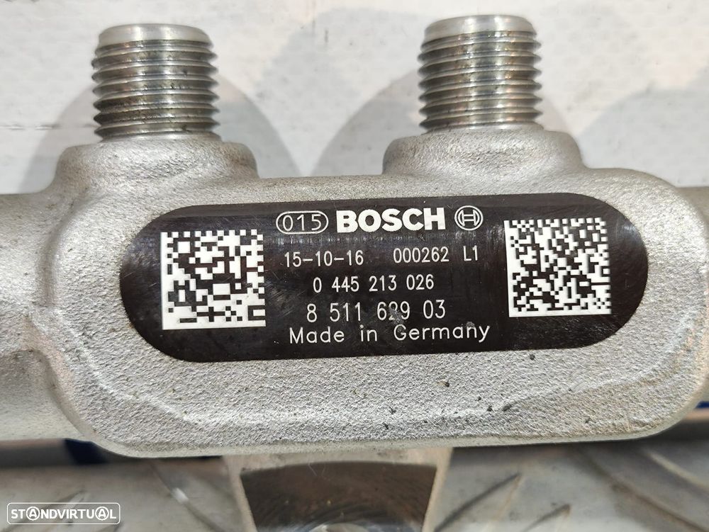 Régua de injeção Bosch BMW 1.5d B37D15A 0445213026 8511629 - 8