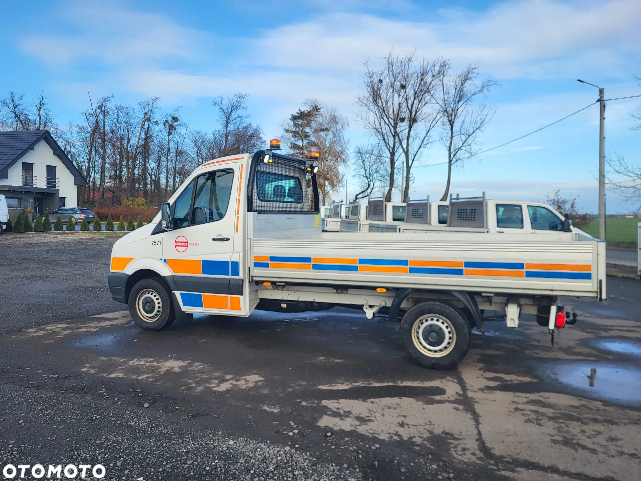 Volkswagen Crafter 2.0 tdi 160 ps skrzynia 3.5 m klima super stan webasto - 10