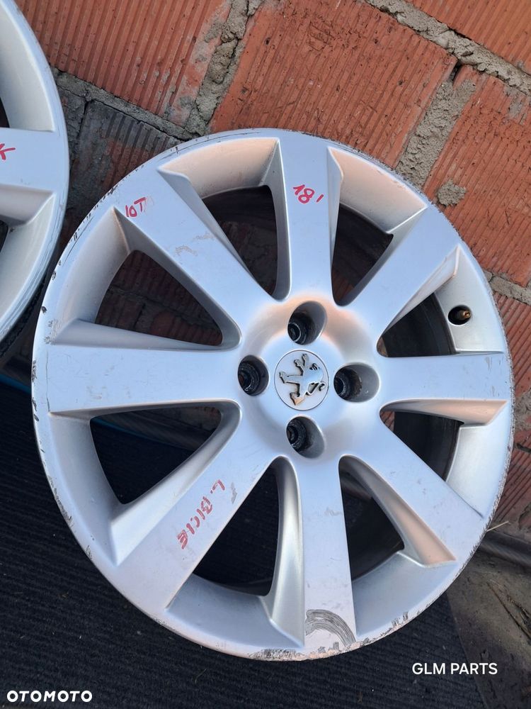 peugeot 5008 felgi aluminiowe 18" 4x108 et29 7j 9675496577 - 12