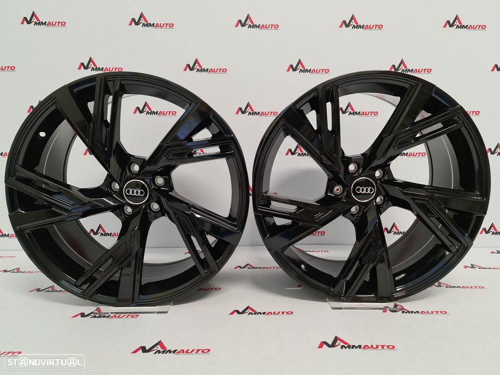 Jantes Audi RS6 2020 Preto Brilho 20 - 1