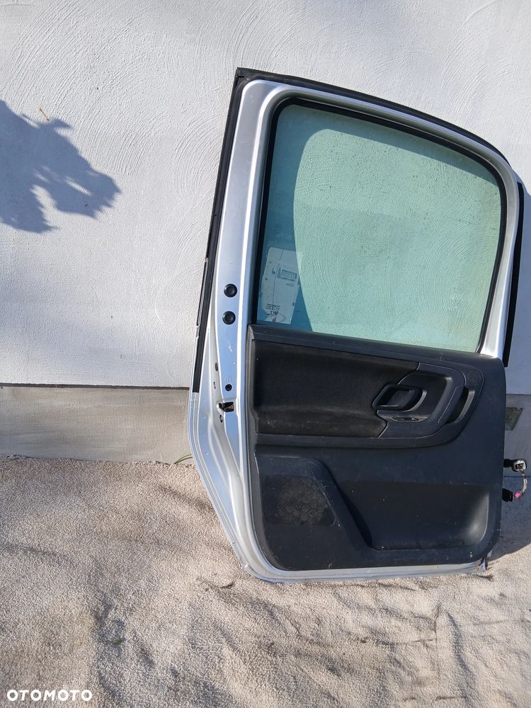 DRZWI TYLNE LEWE SKODA ROOMSTER ROK06/15 KOMPLETNE - 7