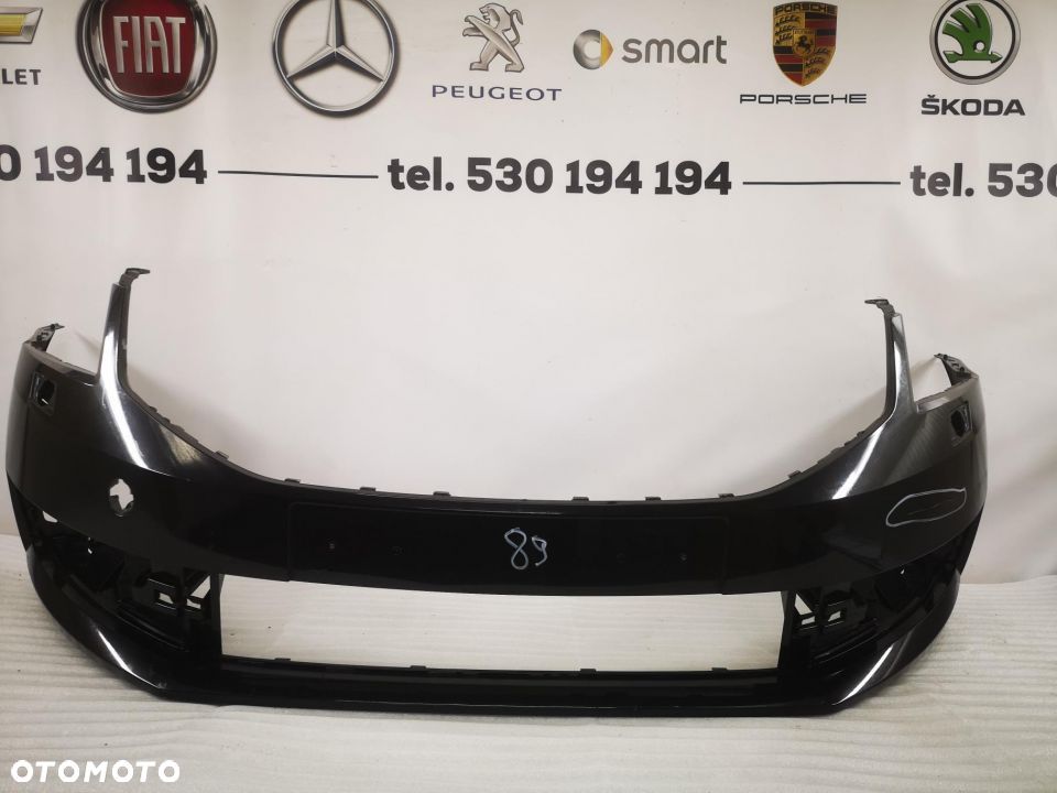 SKODA OCTAVIA III LIFT 16- ZDERZAK PRZEDNI PRZÓD NA SPRYSKI I BEZ PDC , NR AUKCJI NZ89 - 1