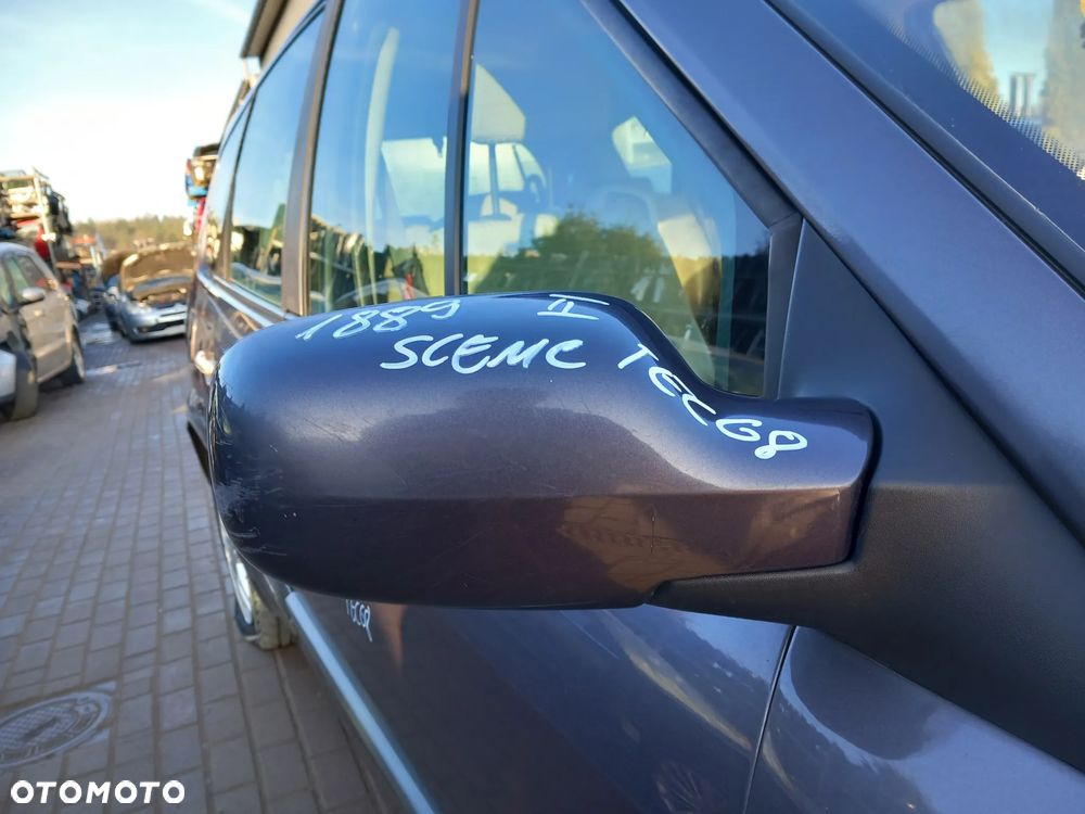 RENAULT SCENIC II LUSTERKO PRAWE PRZEDNIE PRAWY PRZÓD KOLOR: TEC68 - 1