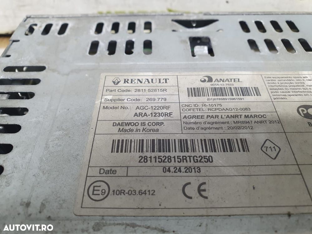 Radio cd player 281152815r Renault Master 3 [2010 - 2015] 2.3 dci M9T - 3