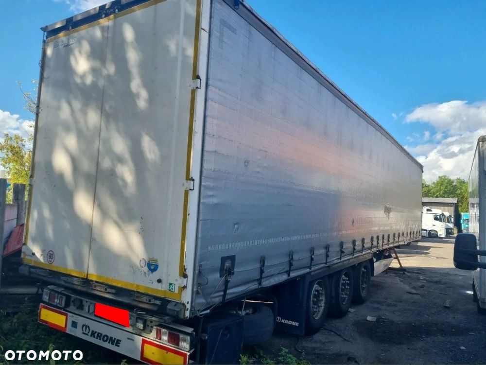 Krone SD naczepa firanka uszkodzona - 5
