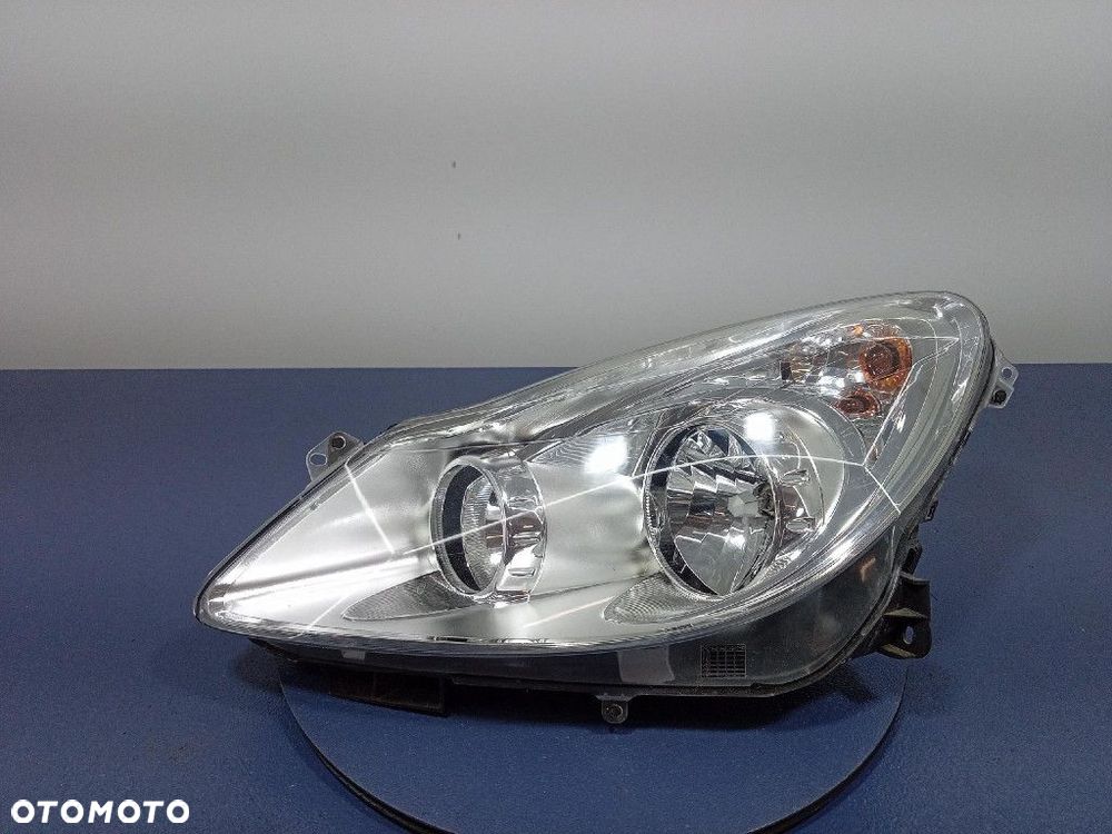 OPEL CORSA D REFLEKTOR LEWY PRZÓD PRZEDNI EU 20-B154 - 1