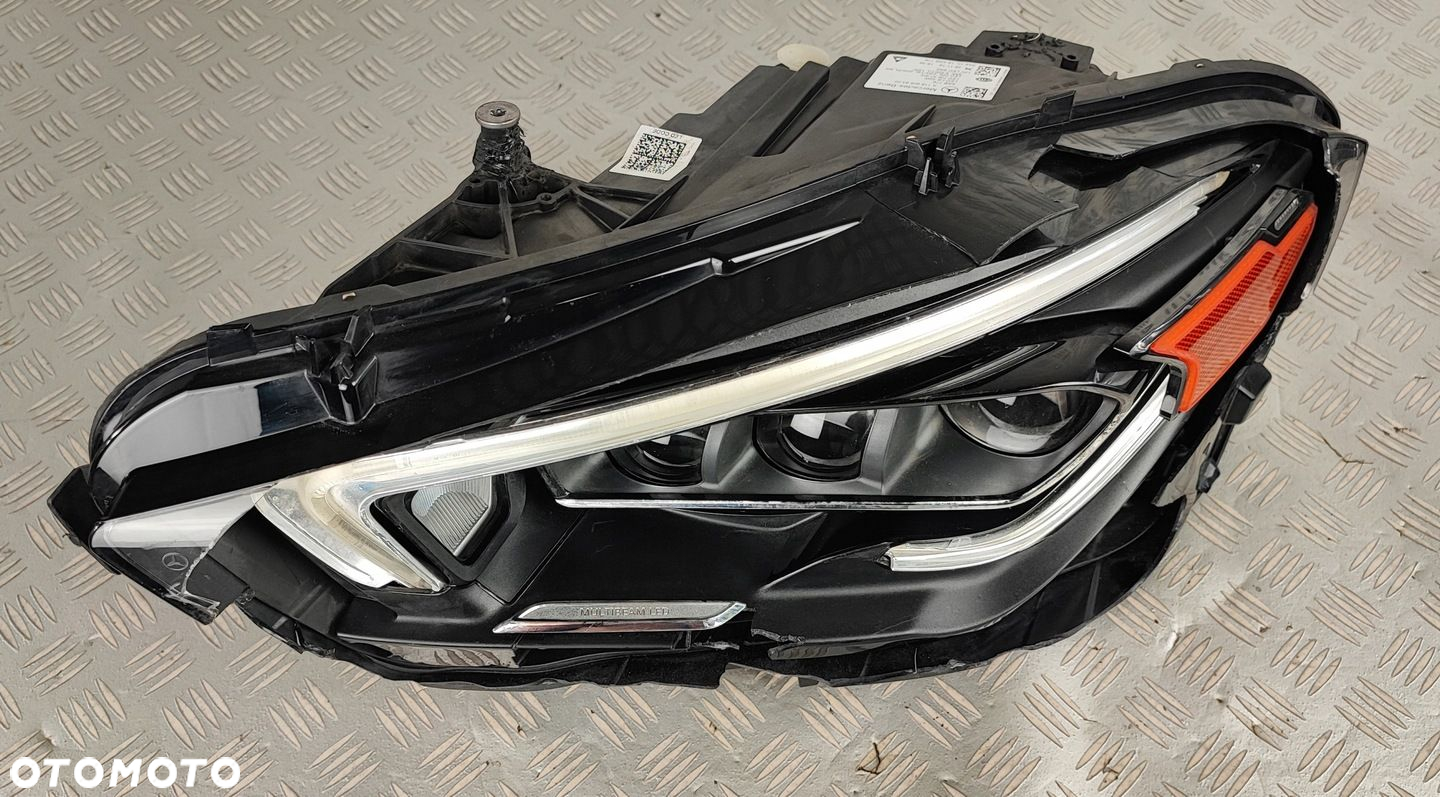 lampa reflektor lewy przód przedni MERCEDES W118 CLA MULTIBEAM LED USA - 3