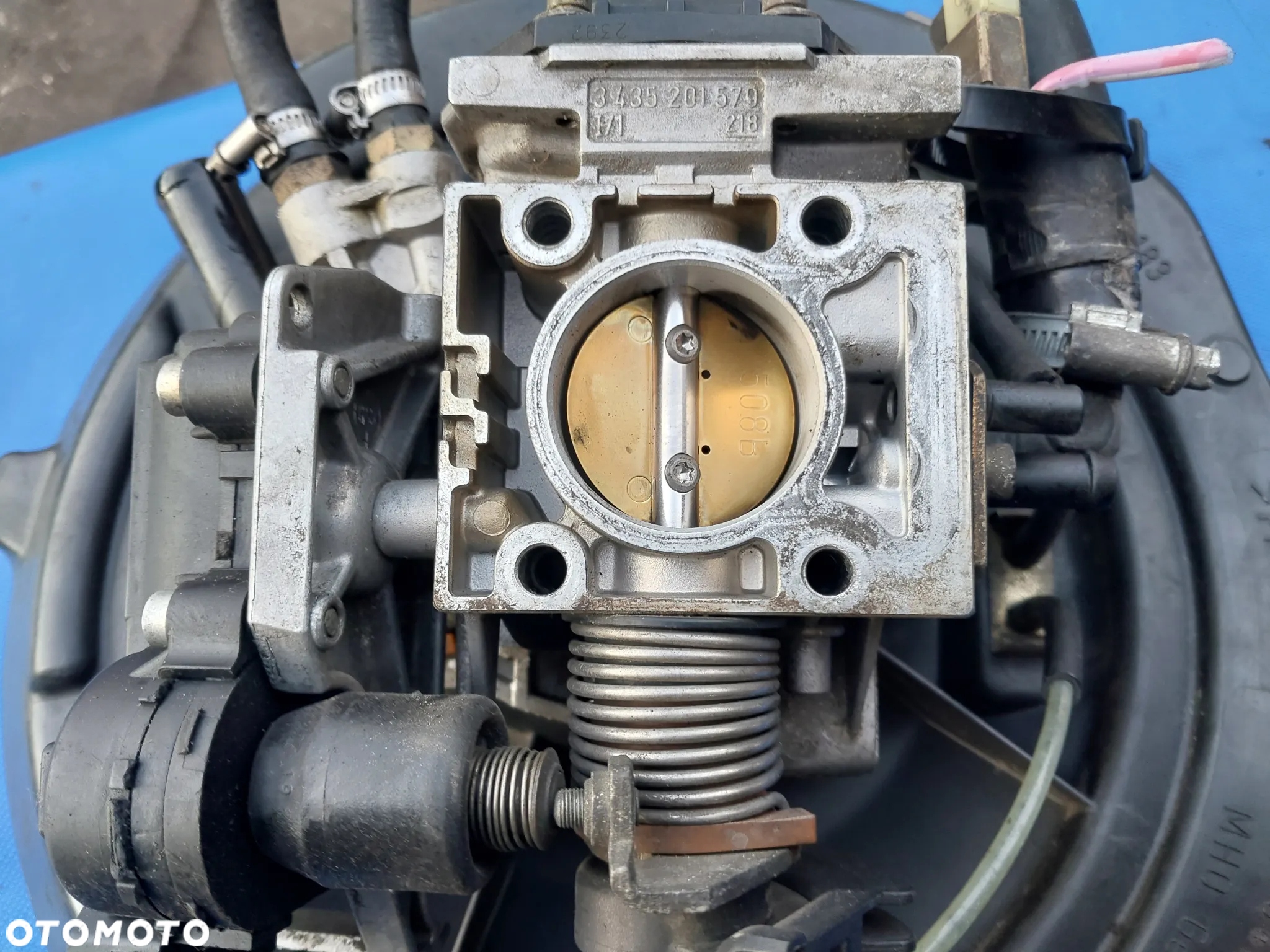 Wtrysk Audi 80 B4 91-96 2.0 Monowtrysk gaźnik przepustnica KOMPLET 3435201579 Bosch 0132008601 Volkswagen Passat Sirocco Corrado KOMPLETNY GWARANCJA - 11