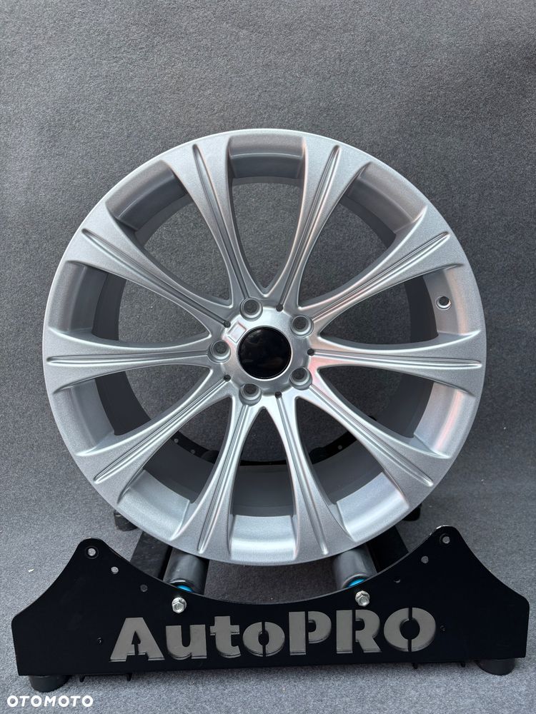 Srebrne Felgi do BMW w dwóch szerokościach 19 5x120 3 F30 F32 F36 alufelgi F10 Z3 Z4 E46 X1 X3 E83 E90 F34 GT F01 F12 F20 F22 E87 E81 M pakiet - 1